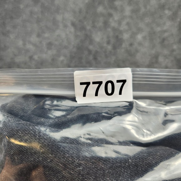 New In Jeans Womens Medium Black High Rise Wide Leg Elastic Waist Denim - Picture 9 of 9